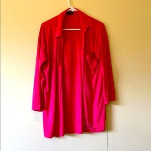 Almost famous pink button-down